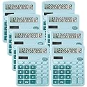 CACASO 12-Digit Calculator, Desktop Calculators with Big Buttons and Large Display,Office Calculators Desktop,Solar Battery Dual Power,Desk Calculator