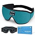 LIGHTIMETUNNEL Sleep Headphones, 3D Bluetooth Sleep Mask, Washable Sleeping Headphones with Ultra Thin Stereo Speakers Microphone Hands Free…