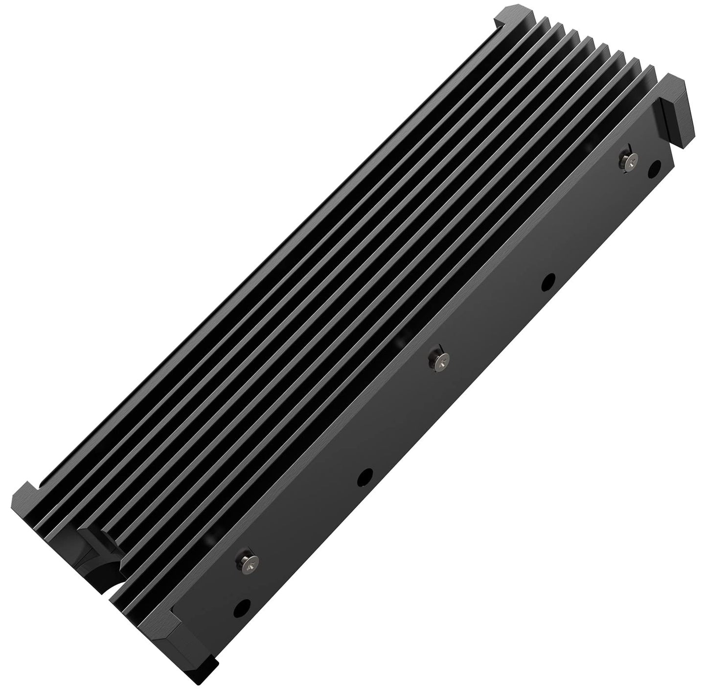 M.2 PS5 SSD NVMe Heatsink for Samsung 990 980 Pro 970 EVO Plus SN570 SN750 SN850 Firecuda 530 NVME or SATA m2 2280 SSD Cooling Heatsink, Black