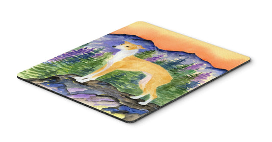 Caroline's Treasures SS8225MP Italian Greyhound Mouse Pad, Hot Pad or Trivet for Home Office Gaming Working Computers Laptop Mouse Mat,Washable Large