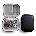 PU Leather Storage Box, Suitable for in Ear Earphones, Wired Earphones, Waterproof, Portable, Pressure Resistant Box, Earphone Storage Bag