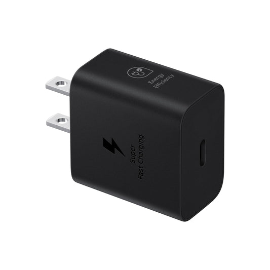 Samsung 25W Wall Charger Power Adapter, Cable Not Included, Super Fast Charging, Compact Design, Energy Efficient, Compatible with Galaxy and USB Type