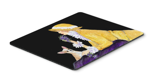 Caroline's Treasures SS8632MP "Chihuahua Mouse Pad, Hot Pad or Trivet" for Home Office Gaming Working Computers Laptop Mouse Mat,Washable Large