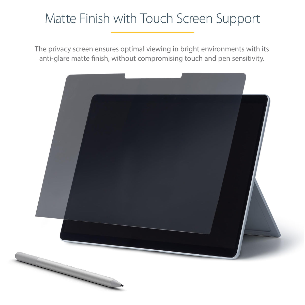 StarTech.com 13.5-inch Surface Laptop/Surface Book Privacy Screen, Anti-Glare Privacy Filter with 51% Blue Light Reduction, Monitor Screen Protector