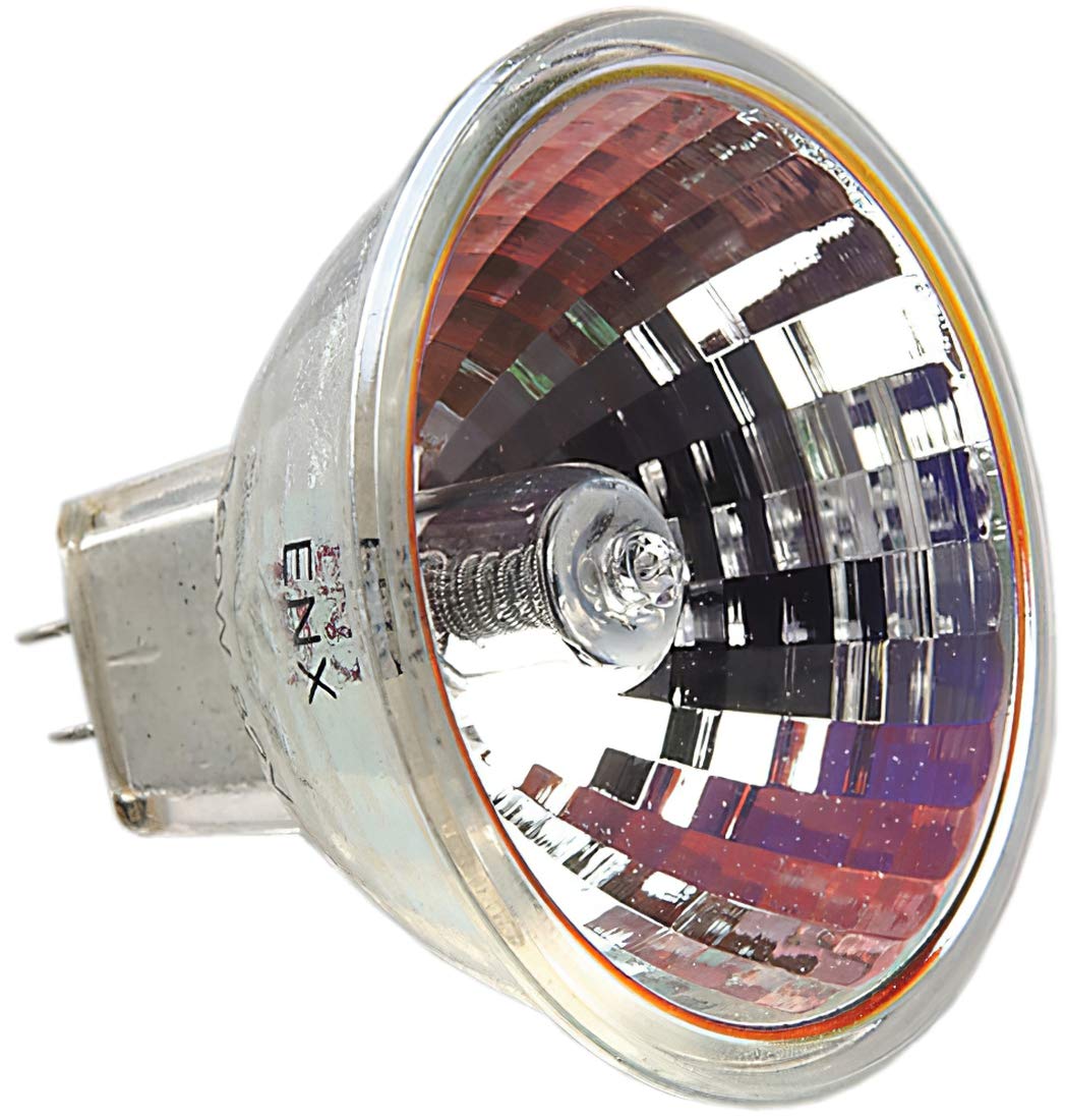 EiKO ENX Dichroic Reflector Light Bulb (Pack of 2), 82V, 360W, 4.39A, GY5.3 Base, 3300 Kelvin, 75 Hours Rated Life