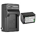 Kastar 1-Pack Battery and AC Wall Charger Replacement for Sony HDR-CX130, HDR-CX150, HDR-CX155, HDR-CX160, HDR-CX180, HDR-CX190, HDR-CX200, HDR-CX210