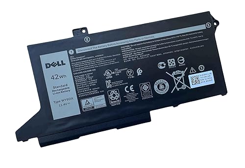 DELL WY9DX 11.4V 42Wh for DELL Latitude 5420, Latitude 5520, Precision 3560 Series Laptop P/N: RJ40G WY9DX 0WK3F1 WK3F1 0M3KCN M3KCN 01K2CF 1K2CF