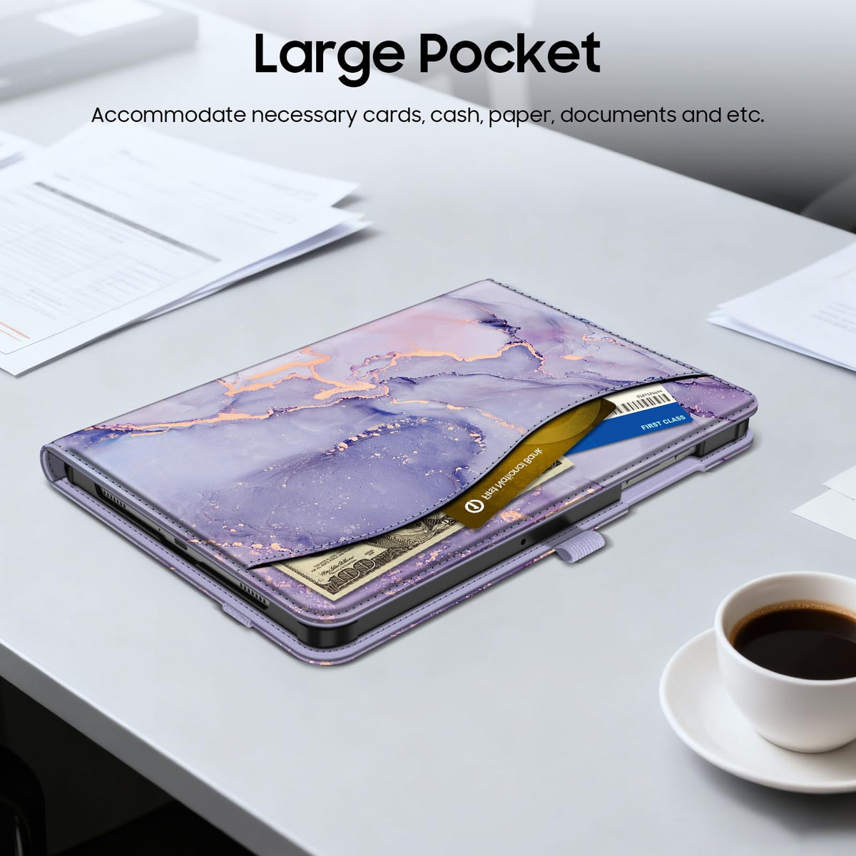 Fintie Multi-Angle Viewing Case for Samsung Galaxy Tab A11+/ A9+ 11 Inch