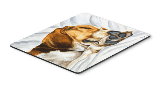 Caroline's Treasures AMB1076MP Beagle Bliss Mouse Pad, Hot Pad or Trivet for Home Office Gaming Working Computers Laptop Mouse Mat,Washable Large