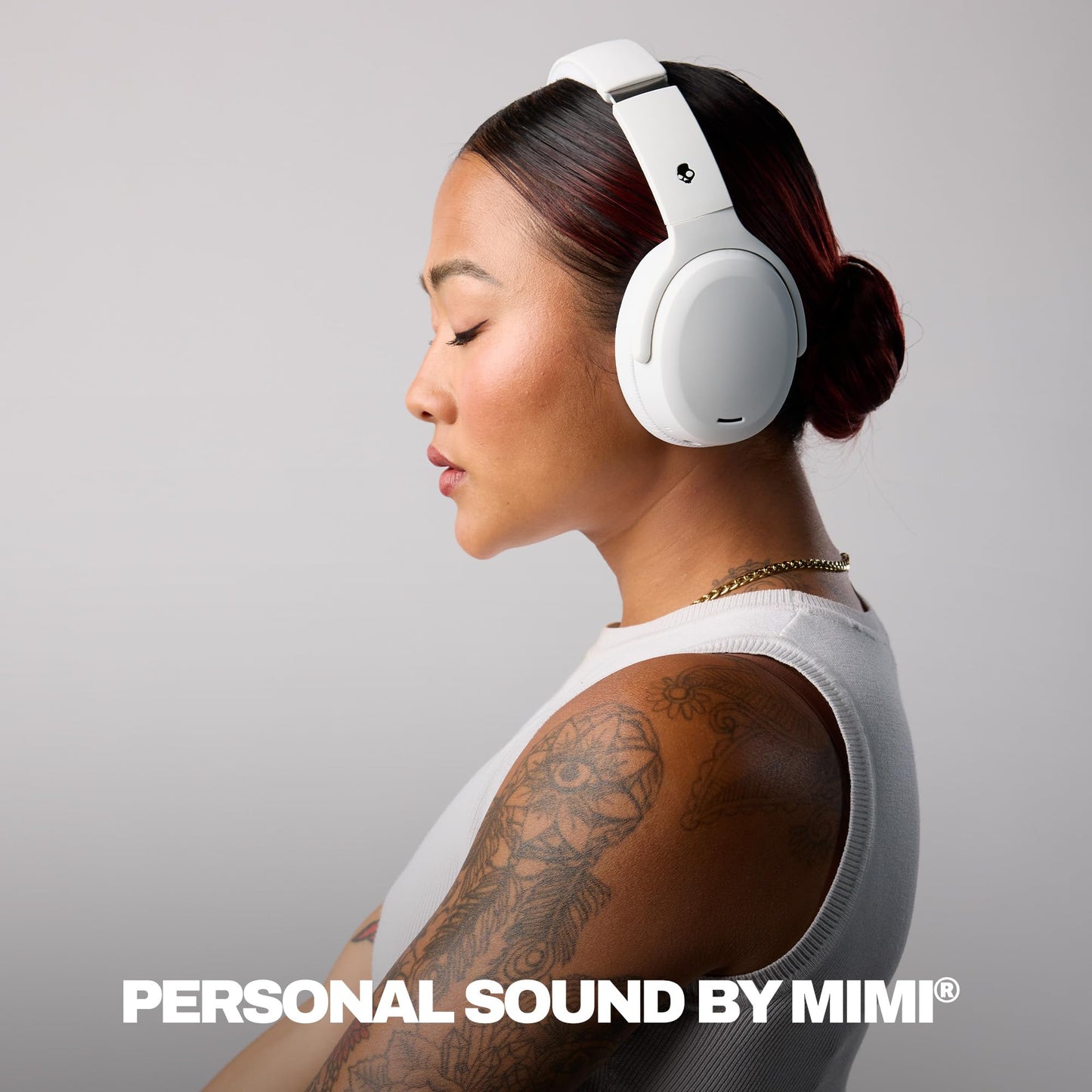 Skullcandy Crusher ANC 2 Wireless Over-Ear Bluetooth Headphones with Extra USB-C Charging Cable, Multi-Sensory Bass, Active Noise Cancelling, 60…