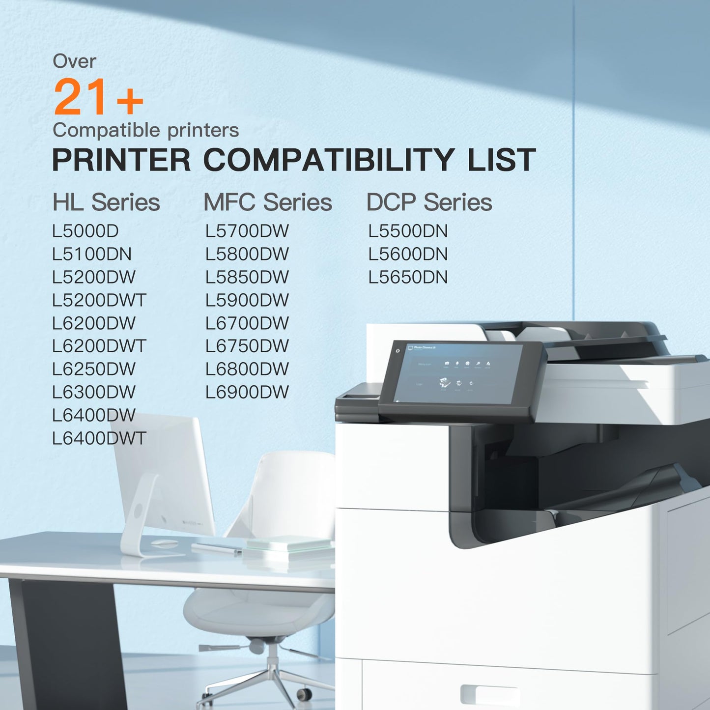 E-Z Ink Compatible Drum Unit Replacement for Brother DR 820 DR820 DR-820 Compatible with MFC-L5900DW HL-L6200DW HL-L5100DN MFC-L5800DW MFC-L5700DW