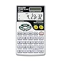 Sharp EL344RB 10-Digit Calculator with Punctuation, Metric Converter, Solar Powered LCD Display, Small Pocket Calculator for Students