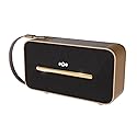 House of Marley Rise Up Solar Bluetooth Speaker, IP67 Waterproof, 14H Playtime, Solar Charging, Quick Charge, Eco-Friendly Recycled Materials, Bamboo