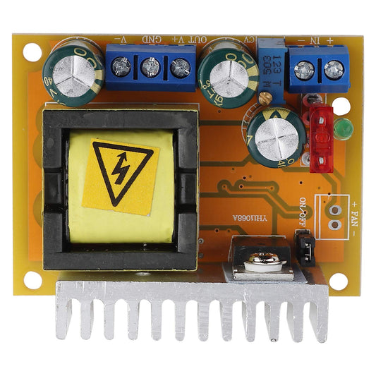 DC Boost Converter Module, High Voltage DC-DC Boost Converter 8-32V 12V to ±45V-390V ZVS Capacitor Charging for Test Power Supply of Voltage or Tube…