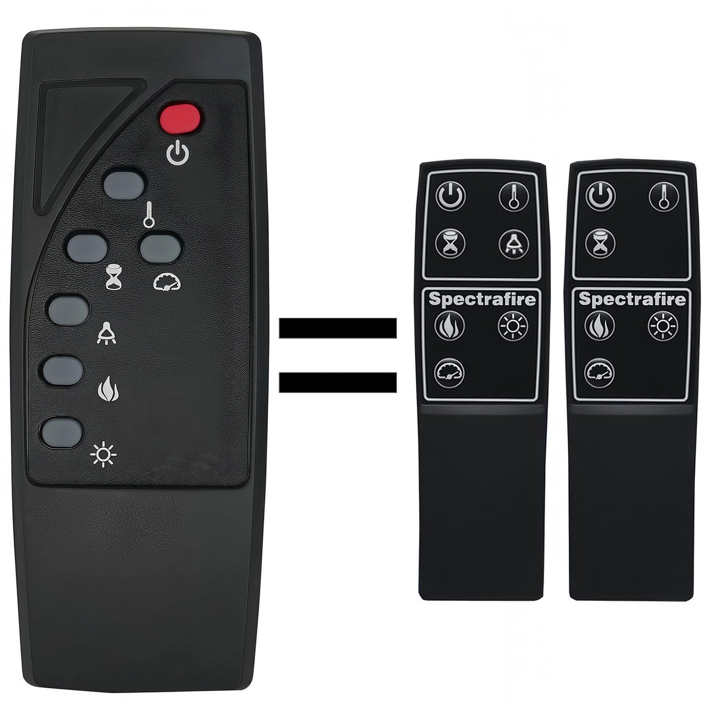 Replacement Remote Control for Twin Star ClassicFlame Classic Flame Electric Fireplace Stove Heater 18EF031GRA 18EF031SRA 23EF031GRA 23EF031SRA