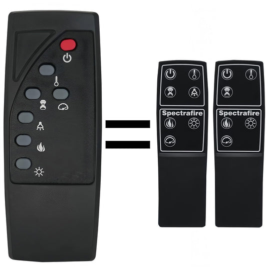 Replacement Remote Control for Twin Star ClassicFlame Classic Flame Electric Fireplace Stove Heater 18EF031GRA 18EF031SRA 23EF031GRA 23EF031SRA