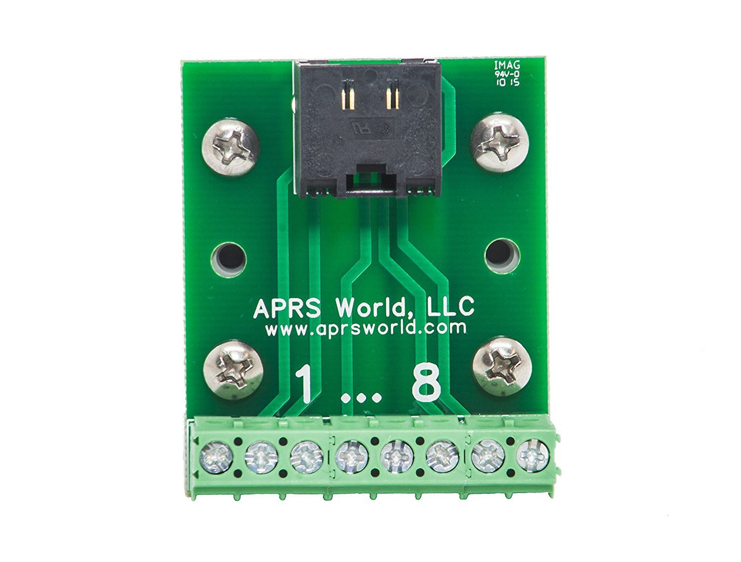 RJ-45 / 8P8C to Screw Terminal Breakout Board