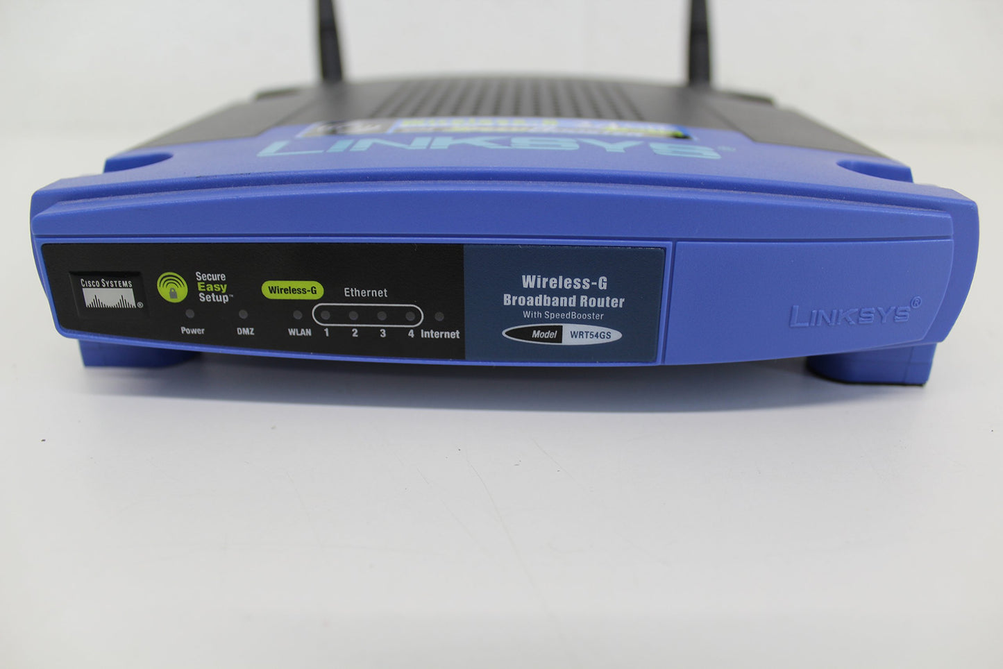 Cisco-Linksys WRT54GS Wireless-G Broadband Router with SpeedBooster