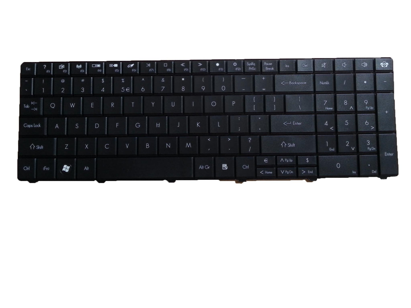 New US Layout Laptop Keyboard for Gateway NE56R41u Black Notebook