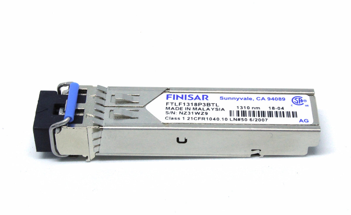 Finisar Industrial Temperature 1.25 Gb/s RoHS Compliant Long-Wavelength Pluggable SFP Transceiver FTLF1318P3BTL