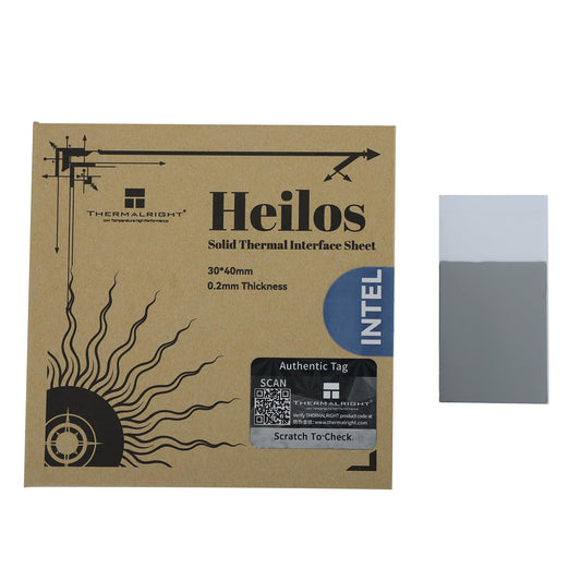 Thermalright Heilos Solid Thermal Interface Sheet, Solid Thermal Conductive Silicone Grease Sheet for CPU/GPU, Conductivity 8.5W/mk, Desktop/Laptops