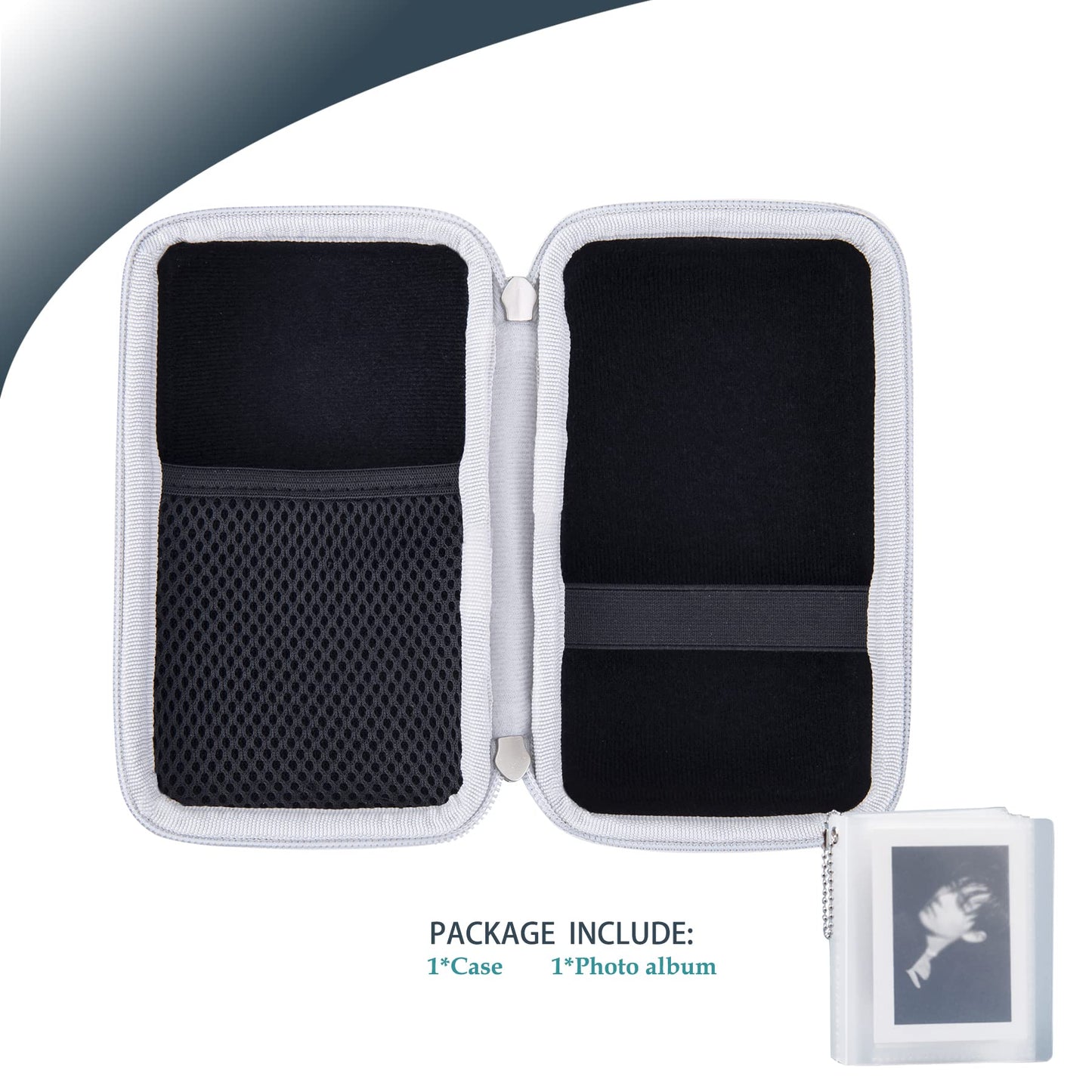 khanka for Fujifilm Instax Mini Evo Instant Camera Hard Carrying Case