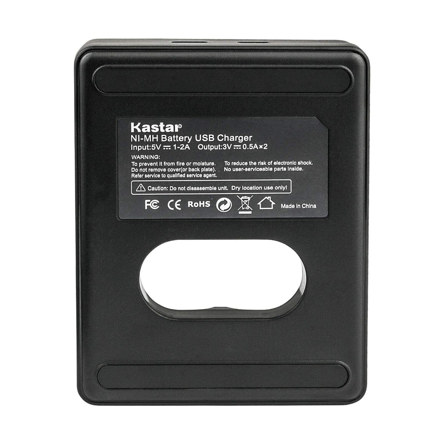 Kastar 2-Pack XBOX1 2500mAh N-i-MH Battery and LCD Dual USB Charger Replacement for Microsoft Xbox One, Xbox One S, Xbox One X, Xbox One Elite