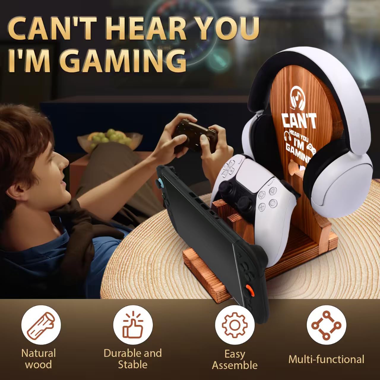 Moginno Gamer Gifts for Men Teen Boy, Gaming Room Decor for Teenage, Gaming Gifts for Boyfriend, Son, Brother, Husband, Game Stuff Accessories…