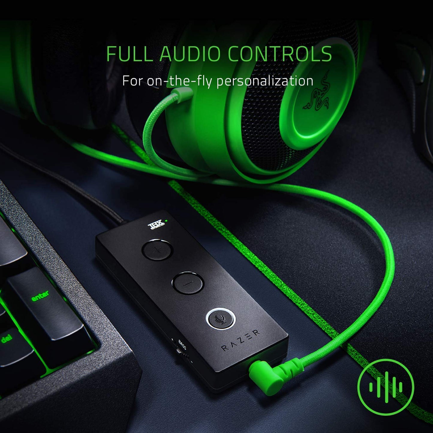 Razer Kraken Tournament Edition THX 7.1 Surround Sound Gaming Headset: Retractable Noise Cancelling Mic - USB DAC - for PC, PS4, PS5, Nintendo…