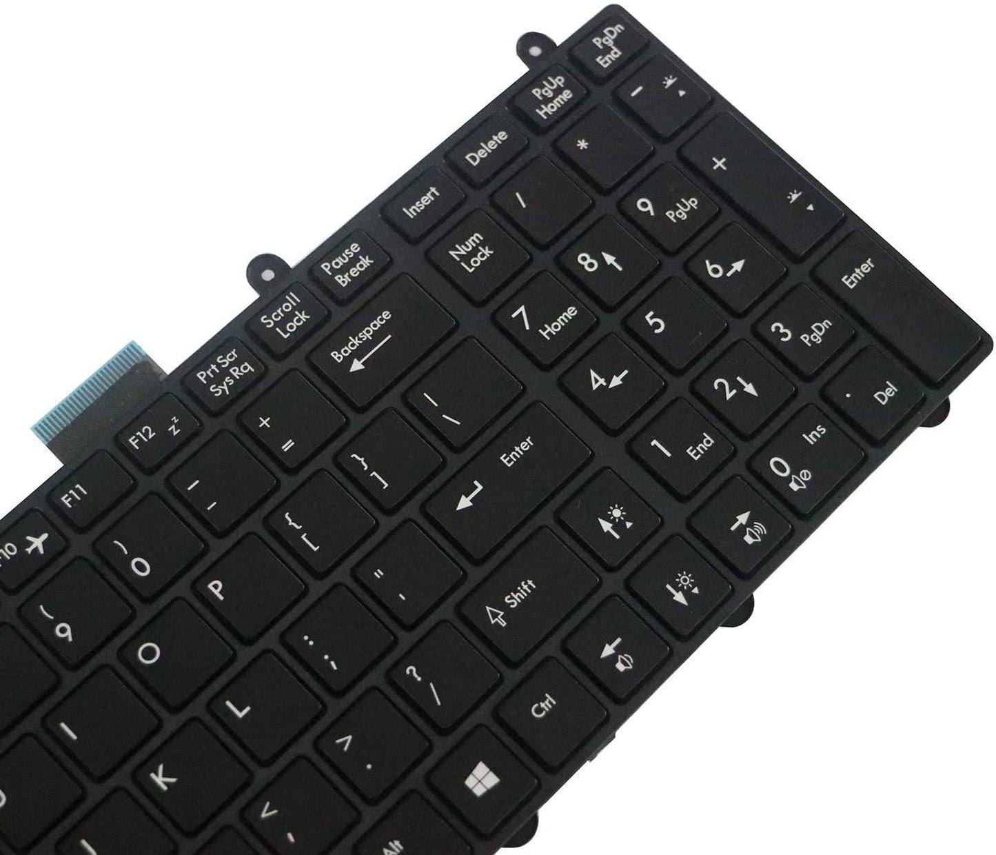 AUTENS Replacement US Layout Keyboard for MSI GE60 GE70 GT60 GT70 Laptop Colorful Backlight