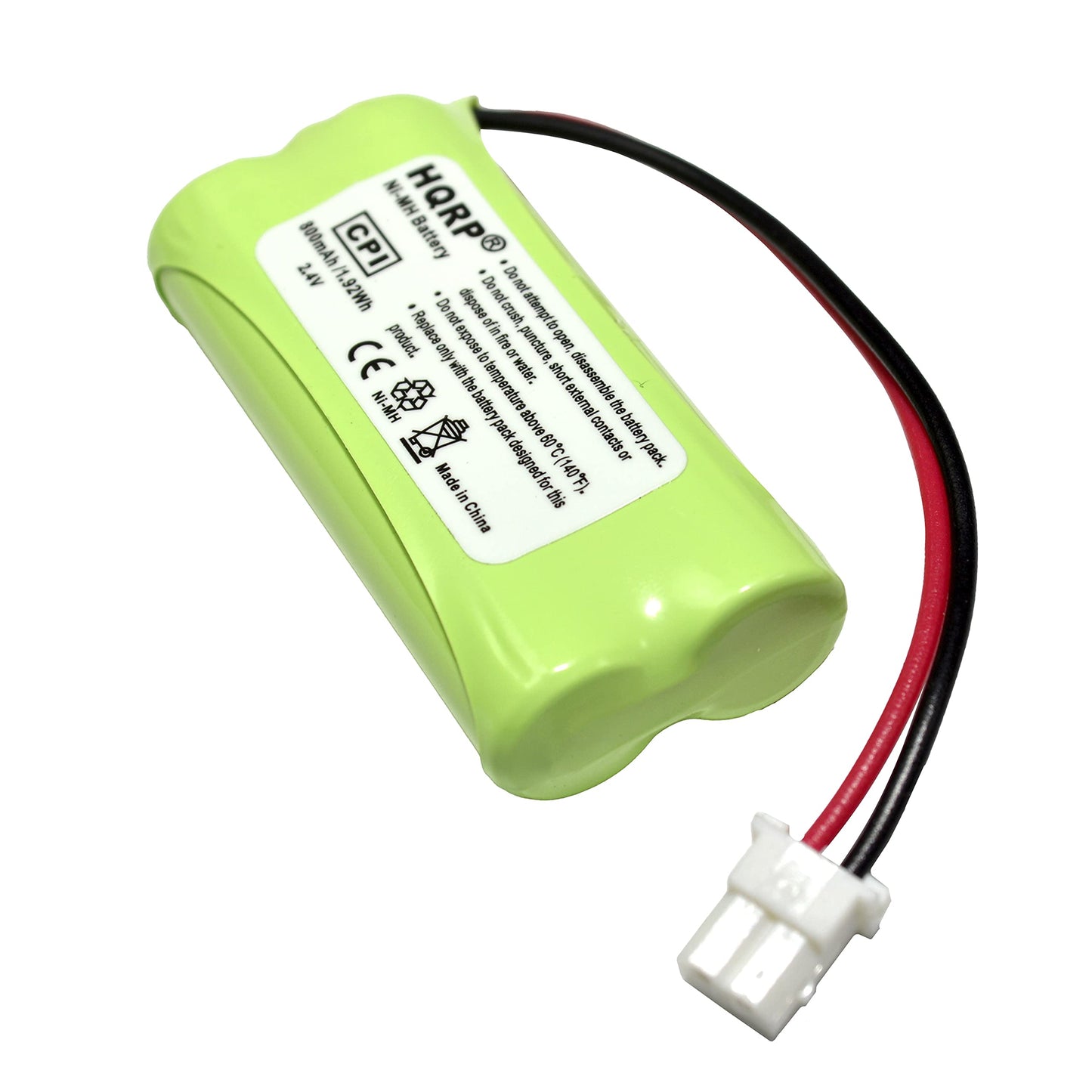 HQRP Phone Battery 2-Pack Compatible with VTech CS6328 CS6328-2 CS6328-3 CS6328-4 CS6328-5 CS6329 CS6329-2 CS6329-3 CS6329-4 CS6329-5 LS6325 LS6325-2