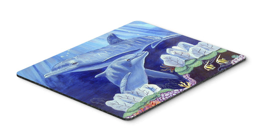 Caroline's Treasures 7080MP Dolphin Under The sea Mouse pad, hot pad, or Trivet, Large, Multicolor