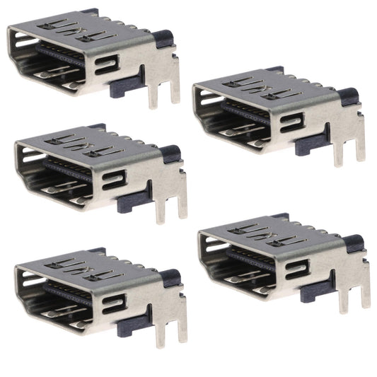 5PCS Original HDMI Port Socket Interface Connector Replacement for Playstation 5 PS5