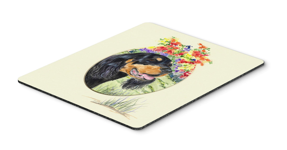 Caroline's Treasures SS8056MP Gordon Setter Mouse Pad, Hot Pad or Trivet for Home Office Gaming Working Computers Laptop Mouse Mat,Washable Large