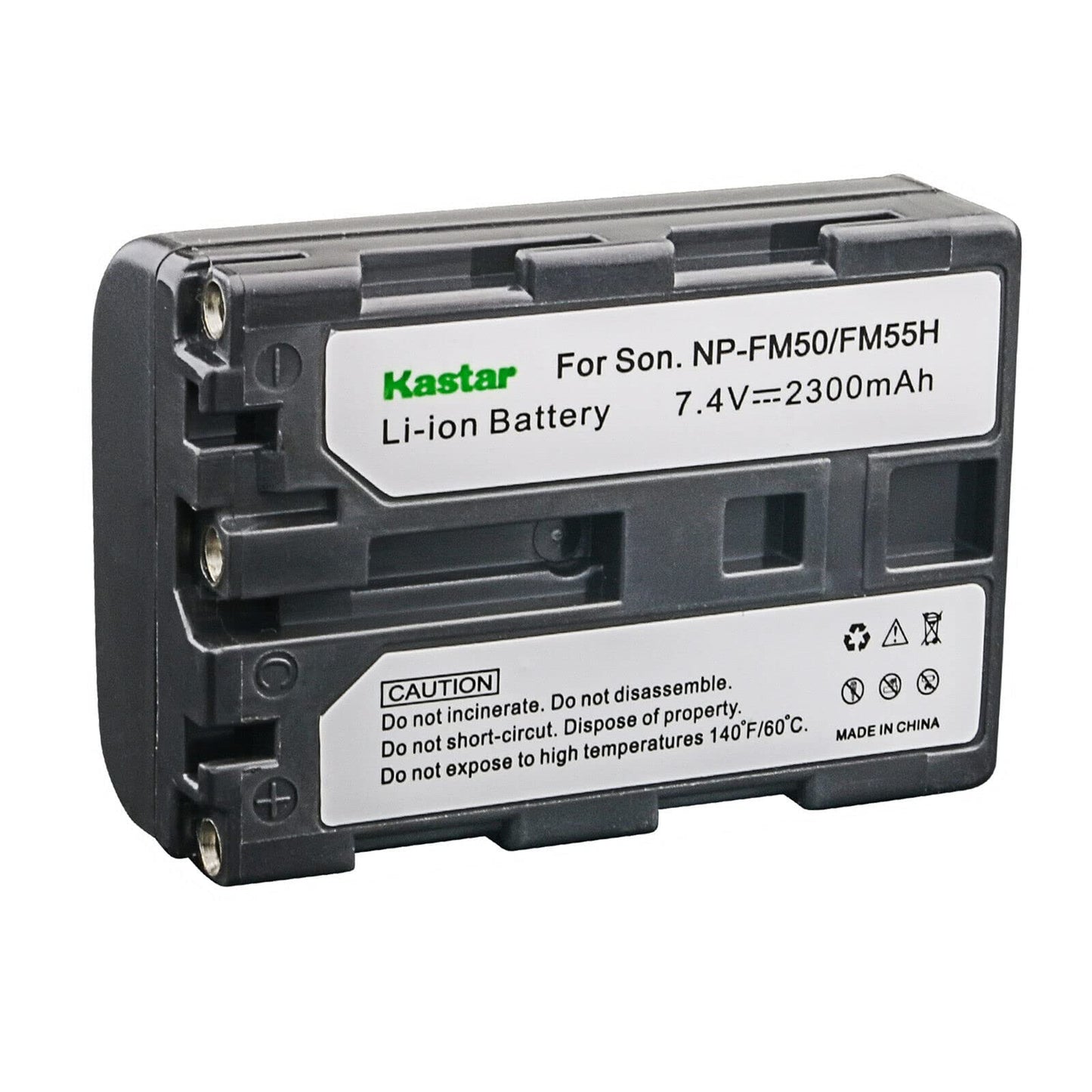 Kastar 1-Pack NP-FM50 Battery and LCD AC Charger Compatible with Sony CCD-TRV106 CCD-TRV108 CCD-TRV116 CCD-TRV118 CCD-TRV126 CCD-TRV128 CCD-TRV138