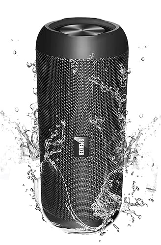 Bluetooth Speakers, 30W Portable Speaker Loud Stereo Sound, Rich Bass IP67 Waterproof, 30+ Hour Playtime, Built-in Mic, Wireless Speaker with TF, AUX