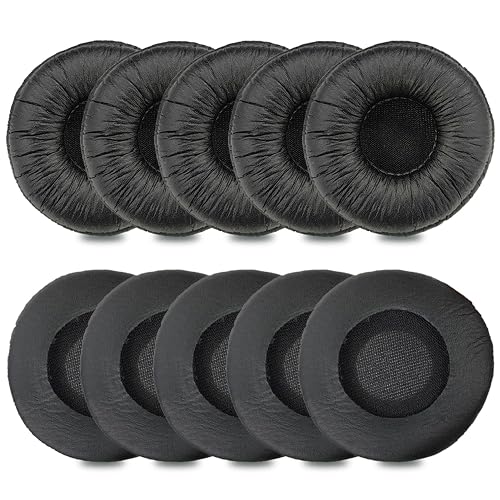 Ear Cushions for Jabra Headset, 50mm Earpads Replacement Headphone Covers for Jabra PRO 920 930 9470 9400BS GN2000 Biz 1500 1900 2400II Plantronics