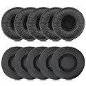Ear Cushions for Jabra Headset, 50mm Earpads Replacement Headphone Covers for Jabra PRO 920 930 9470 9400BS GN2000 Biz 1500 1900 2400II Plantronics