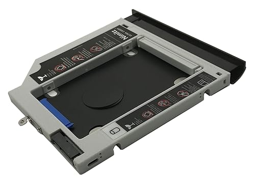 Nimitz 2nd HDD SSD Hard Drive Caddy Compatible with Lenovo Ideapad 300 with Bezel/Bracket