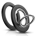 PockMAG Ultra-Strong Magnetic Phone Ring Holder for MagSafe - 360° Rotation, Dual-Sided Finger Ring Grip & Kickstand - Compatible with iPhone 16 Pro