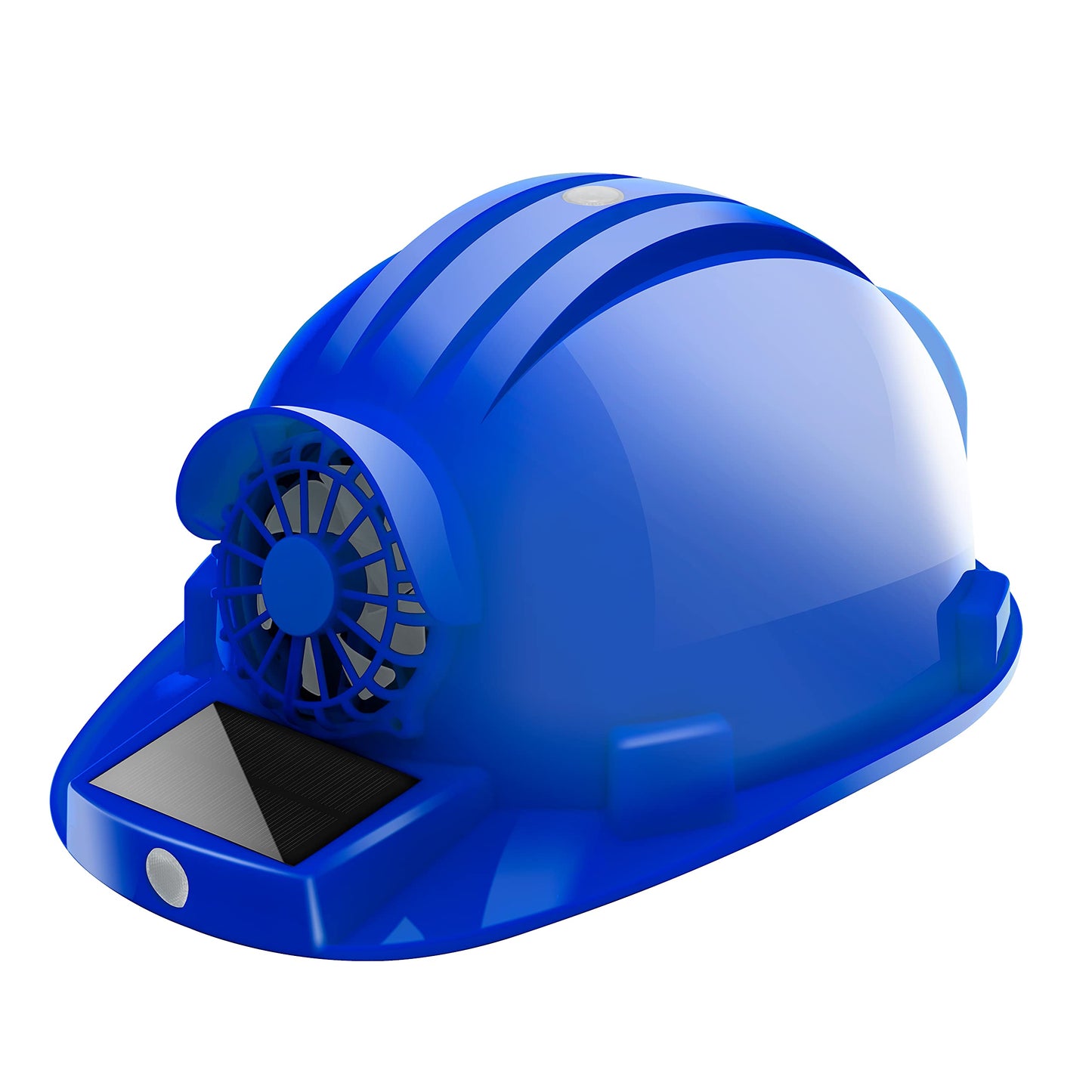 [SZEPINSEC] 2021 Newly Developed Safety Helmet with Solar Fan and Lighting lamp-USB Output 2000mAh Built-in Battery, Mobile Phone Charging Function