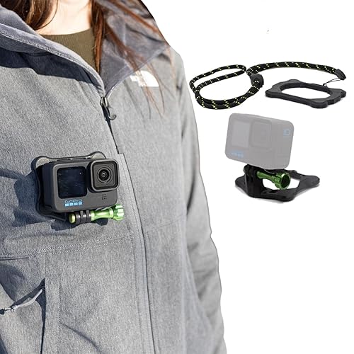 SNAP Mounts Magnetic Action Camera Chest Mount for GoPro & DJI Osmo Action