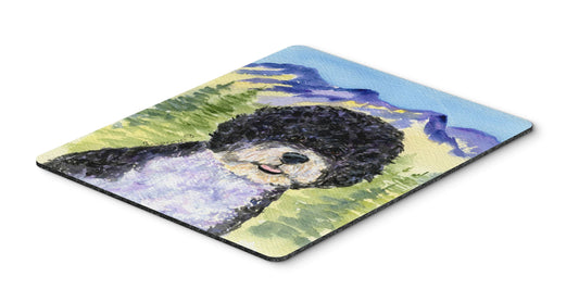Caroline's Treasures SS8303MP Portuguese Water Dog Mouse Pad, Hot Pad or Trivet for Home Office Gaming Working Computers Laptop Mouse Mat,Washable