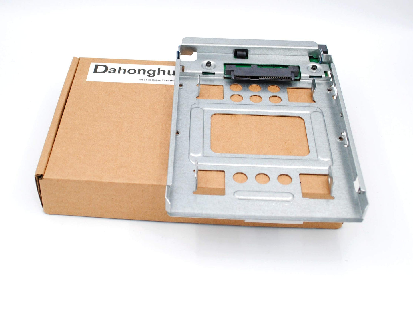 2.5" SSD to 3.5" SATA Hard Disk Drive HDD Adapter Caddy Tray Cage Hot Swap Plug Converter Bracket Compatible with All The 3.5" SATA/ SAS Drive Caddie