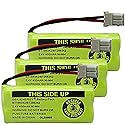 GEILIENERGY NiMH 2.4V 400mAh Battery Compatible with BT-166342 BT-266342 BT-162342 BT-262342 BT183342 BT-183342 Sanik 2SN-AAA40H-S-X2 CS6719-2