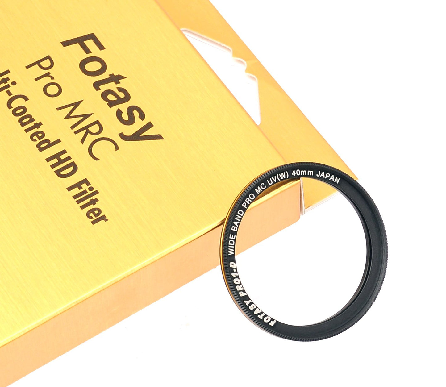 Fotasy 40mm Ultra Slim UV Protection Lens Filter, Nano Coatings MRC Multi Resistant Coating Oil Water Scratch, 16 Layers Multicoated 40mm UV Filter