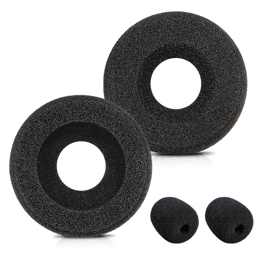 Plantronics Headset Ear Cushions Foam Replacement Ear Pad for Plantronics Blackwire C320 3320 3210 3220 HW251N HW261N HW510 HW520 Jabra PRO 930 Most