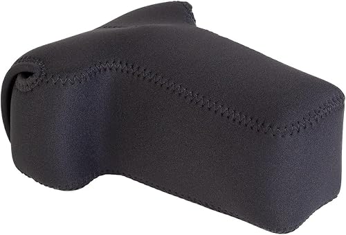 OP/TECH USA Soft Pouch - Compact digital camera case, lightweight accessories pouch, sleek neoprene sleeve for DSLR, perfect for backpacks & travel