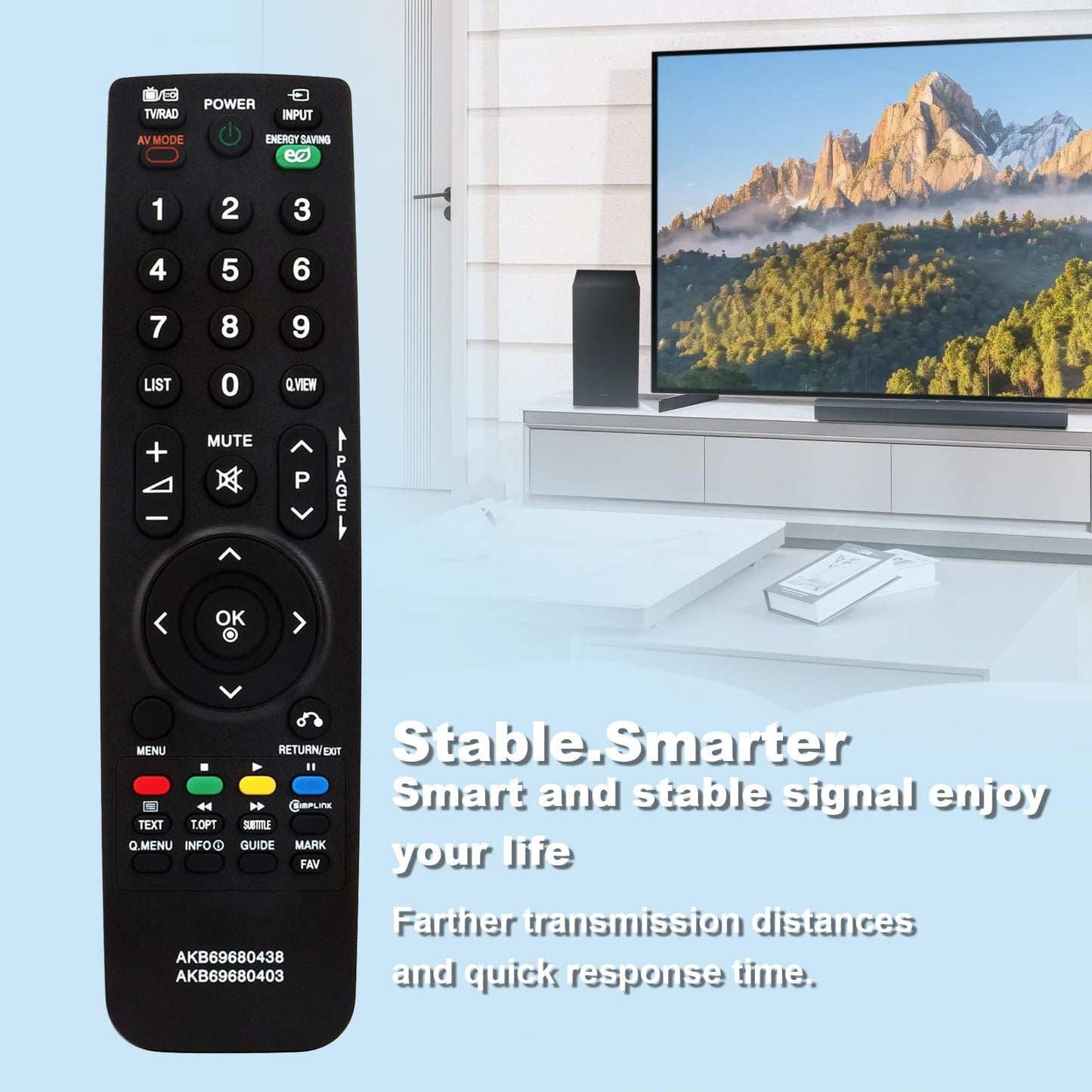 AKB69680403 AKB69680438 Replaced Remote fit for LG LCD LED Plasma TV AKB69680401 AKB69680409 AKB69680423 AKB69680416 42LH35FD 42PQ20D 50PQ20D 32LG2100