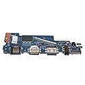 Replacement USB Audio Power Button IO Board for DELL Latitude 3520 E3520 203513-1 0MCCDH MCCDH
